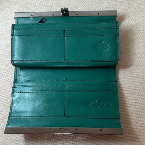 Patricia Nash Multicolor Floral Leather Large Wallet - Picture 10 of 12